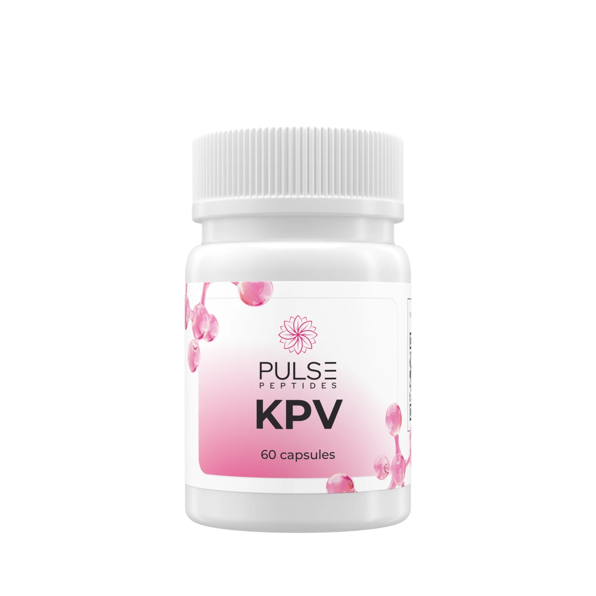 Pulse Peptides KPV capsules, bottle of 60